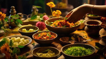 Ayurvedic Delights: Colorful Cuisine and Holistic Wellness