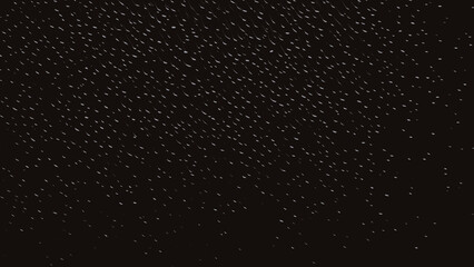 falling water particles