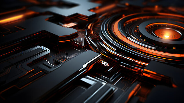 Black orange red 3d abstract wallpaper,,
Machinery HD 8K wallpaper Stock Photographic Image
