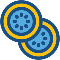 Lemon Slice Vector Icon
