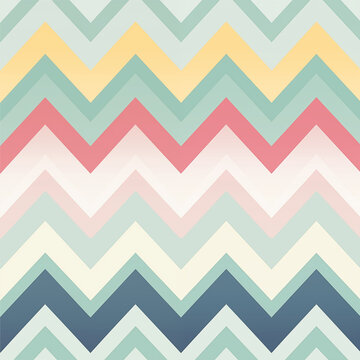 gift wrapping paper for web, print, textile, wallpaper and other, Pastel color , Zigzag pattern