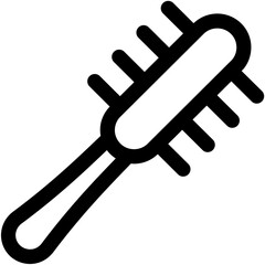 Radial Brush Vector Icon 