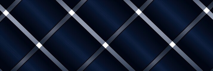 Navy argyle and black diamond pattern, in the style of minimalist background