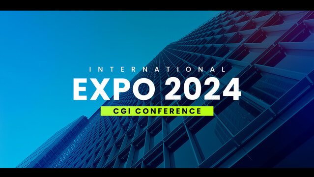 Conference Event Promo Template contains 60 text placeholders, 24 media placeholders, and 3 logo placeholders. Available in 4K.	