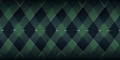 Navy argyle and forest green diamond pattern, in the style of minimalist background