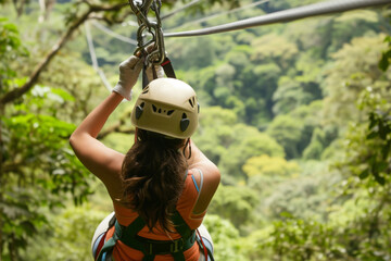 Experience The Adrenaline Rush Of Ziplining Through Costa Ricas Lush Rainforests