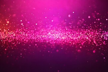 Pink glow particle