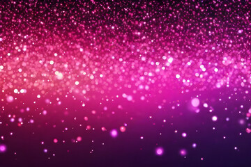 Pink glow particle