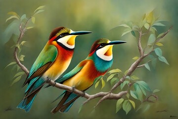 Fototapeta premium blue and yellow macaw