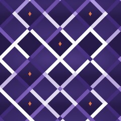 Navy argyle and purple diamond pattern, in the style of minimalist background