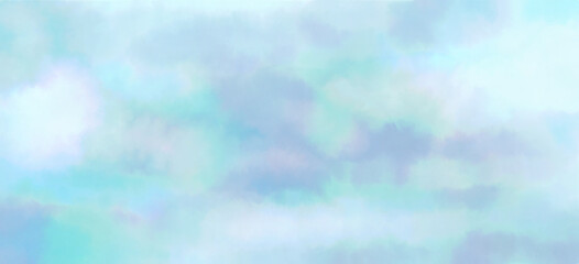 Lavis aquarelle de ciel, fichier de textures aquarelle. Fichier PNG. Ciel et nuage bleu et gris.