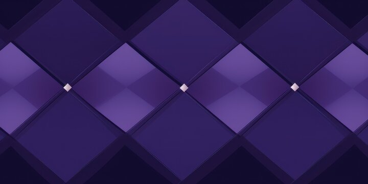 Navy argyle and violet diamond pattern, in the style of minimalist background