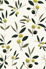 Olive Uva Ursi pattern