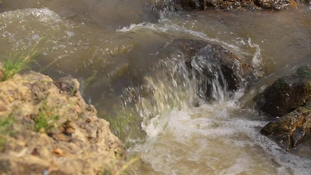 Ekom Nkam falls, Melong, Cameroon, West Africa