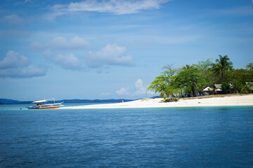Paradise beach in Philippines