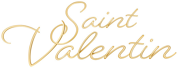 Saint Valentin in French Valentines