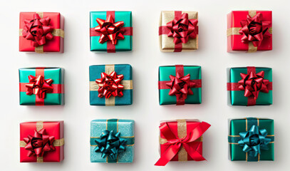 set of gift boxes
