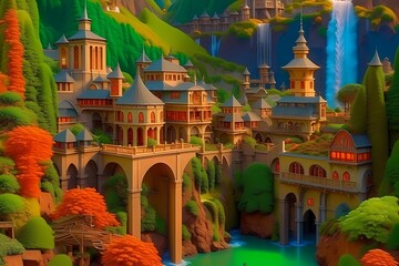 Obraz premium view of the grand palace