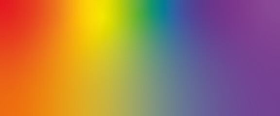 Colorful rainbow gradient for background
