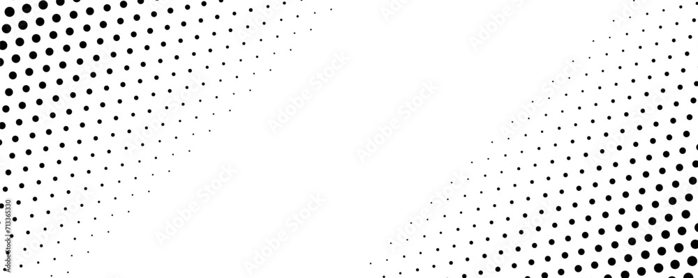 Poster vintage halftone background. fade distressed overlay. dotted gradient vector pattern illustration, w