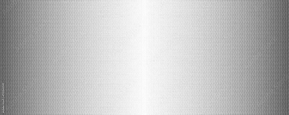Poster vintage halftone background. fade distressed overlay. dotted gradient vector pattern illustration, w