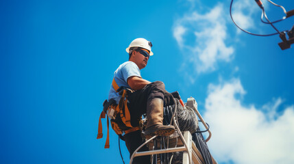 Electric trick on power line