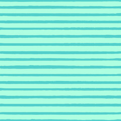 Obraz premium seamless vector repeat pattern with grunge torn texture jagged horizontal thin skinny stripe. Soft aqua teal blue green colors, coastal, swim, beach, pool, kids background.