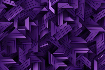 Purple undirectional pattern