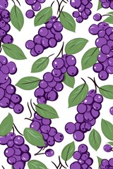 Purple Uva Ursi pattern