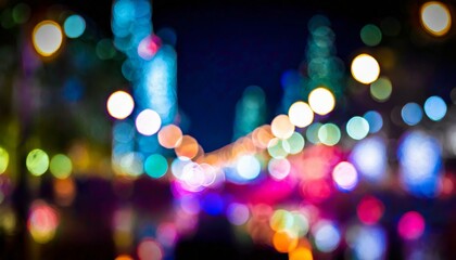 ピンボケした夜景_02