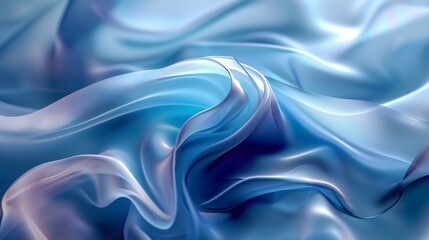 Fondo abstracto con ondas y tonalidades azules. Generado por IA.