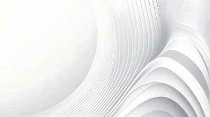 White color curve Background