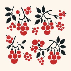 Red Uva Ursi pattern