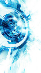 Obraz premium Abstract bright technology background illustration