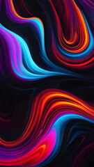 Fototapeta premium abstract colorful wave background