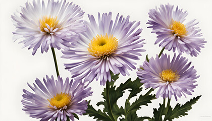 The Symbolism of the Aster Flowers