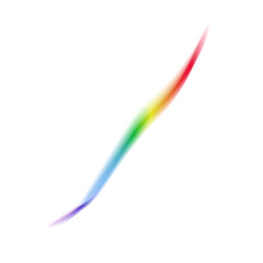 Rainbow gradient light leak with noise