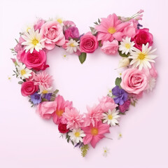 Wildflower rose flower floral frame red rose,hulthemia, rosa. Aquarelle wild flower for background, texture, wrapper pattern, frame or border.generative ai.