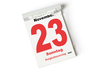 23 .  November 2025 Ewigkeitssonntag