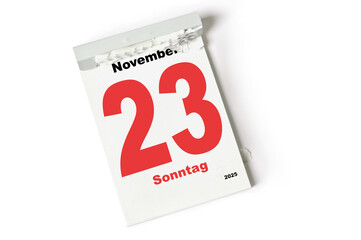 23 .  November 2025