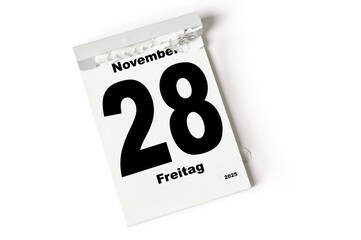 28 .  November 2025