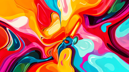 abstract pop art digital art background