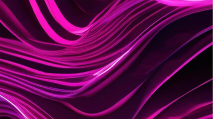 pink neon wave abstract background design illustration art
