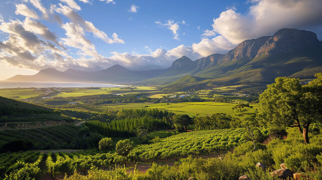 shot canon camera Cape Winelands in cape town south africa