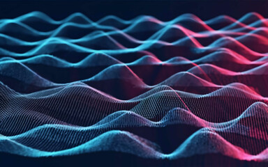 blue,pink waves texture
