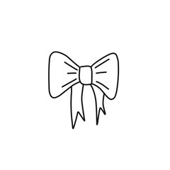 Hand Drawn Bow 
