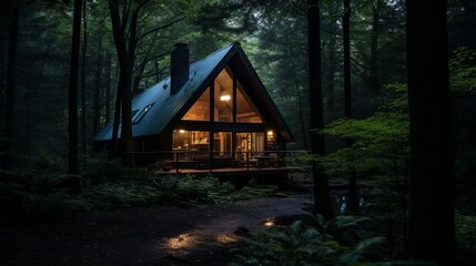 house in the woods