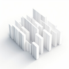 Fototapeta premium white background created with Generative Ai