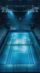 Background Wallpaper Related to Badminton Sports