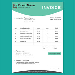 Invoice vector file
